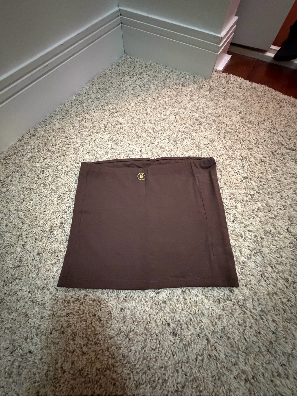 Indigo Luna Full Moon Tube Top in Carob Brown - Picture 2 of 4